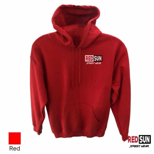 Hoodie Red Streetwear