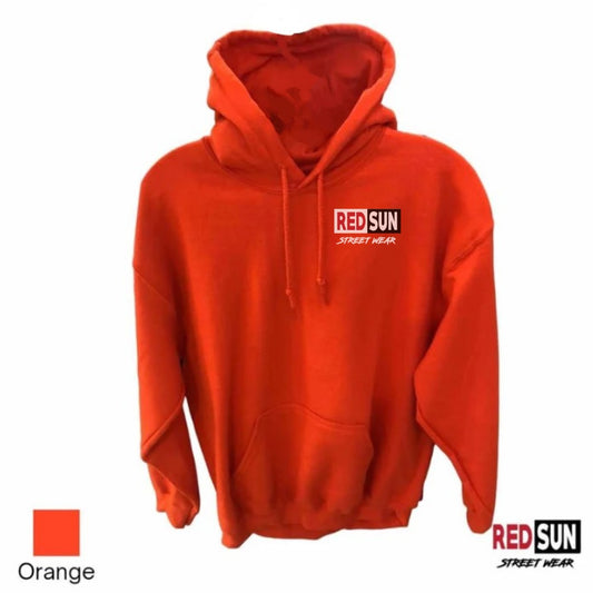 Hoodie Orange Streetwear