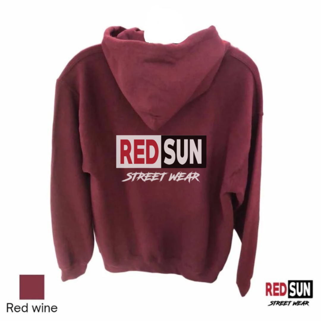 Hoodie Red Wine Streetwear