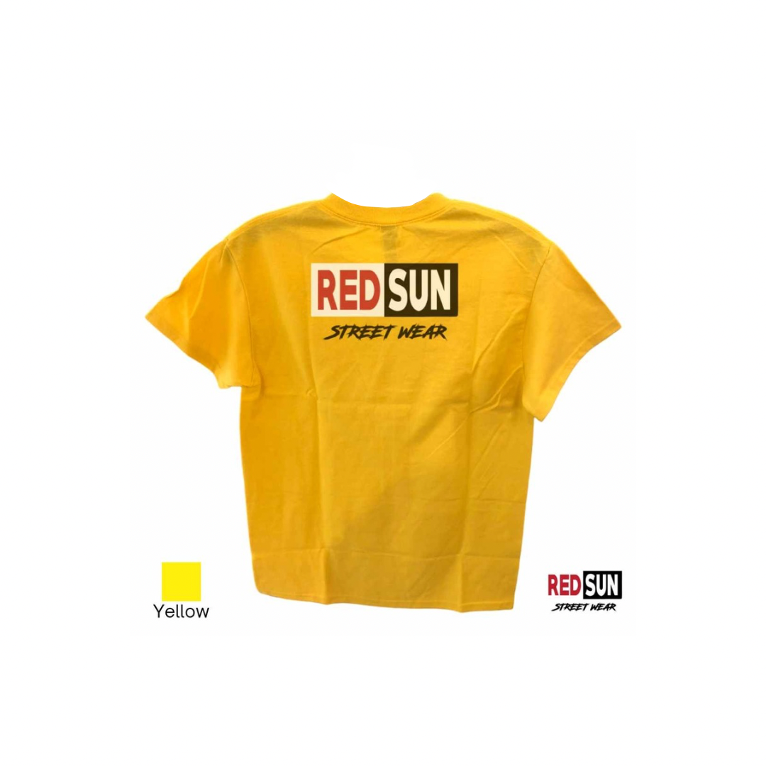 T-shirt Yellow Streetwear