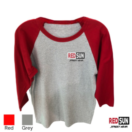 Baseball Red grey Streetwear