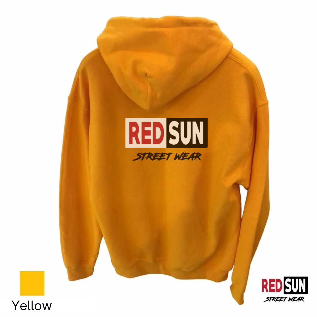 Hoodie Yellow Streetwear